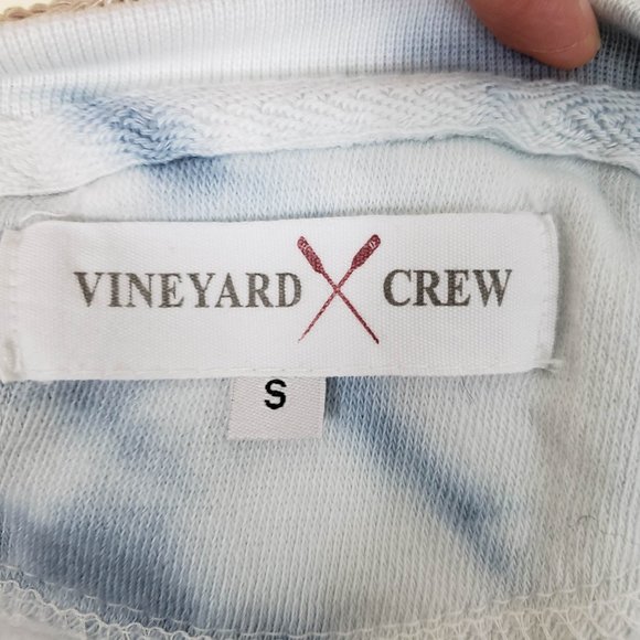 Vineyard Crew 'Venice Florida' Tie Dye Sweatshirt Grey/White Size Small - Picture 9 of 11